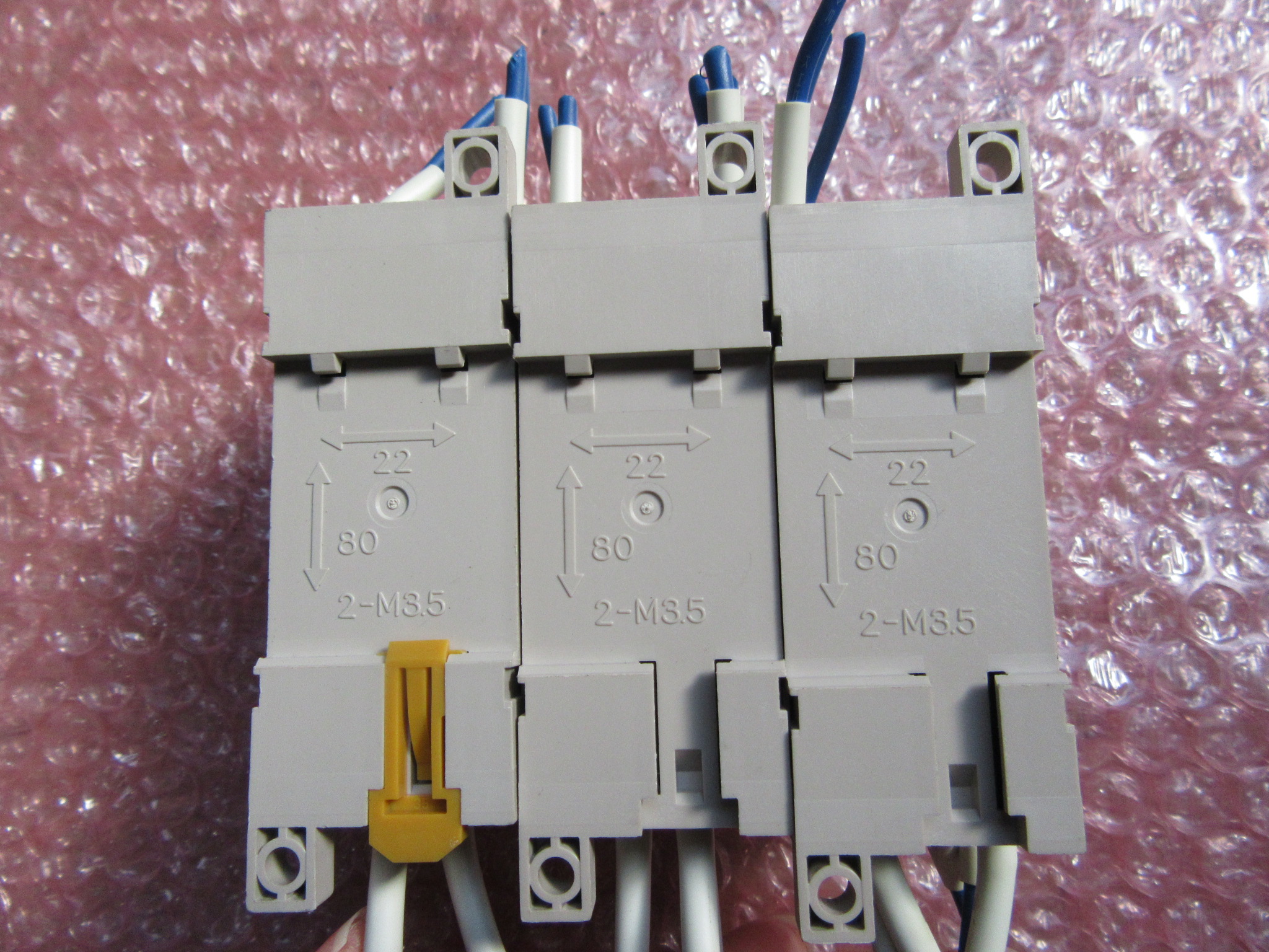 オムロン/OMRON セーフティリレーソケット 3セット P7SA-14F-NDリレーシリース:G7SA-4A2B(24VDC)