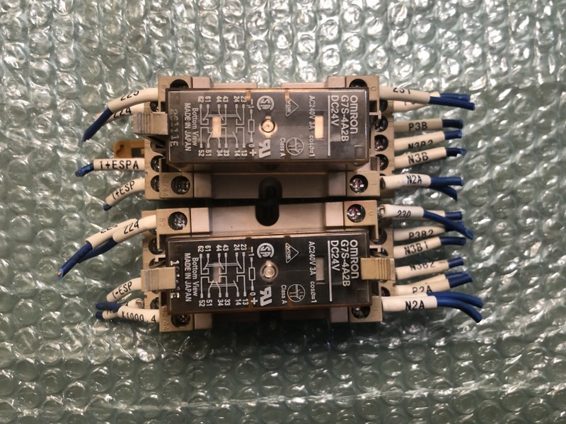 オムロン/OMRON セーフティリレーソケット P7S-14F-END DC24V(2個)