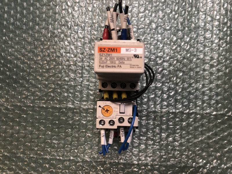 富士電機/FUJI ELECTRIC 補助継電器/電磁開閉器/標準形サーマルリレー 補助継電器SZ-ZM1/電磁開閉器SC-03/標準形サーマルリレーTR-0N
