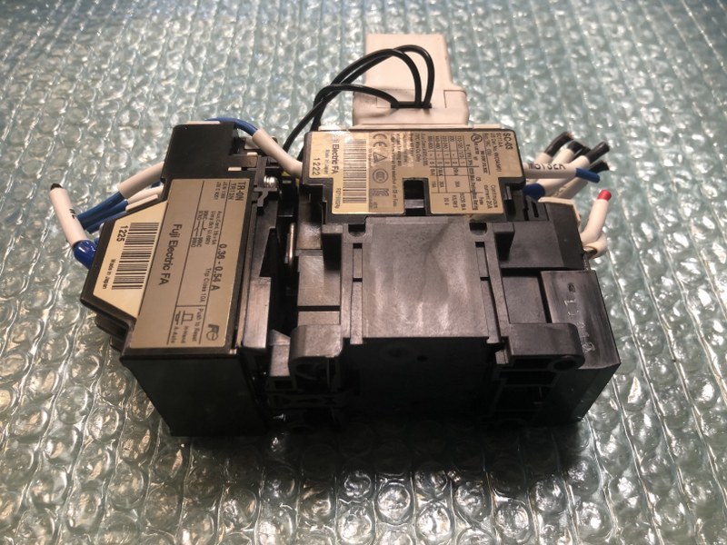 富士電機/FUJI ELECTRIC 補助継電器/電磁開閉器/標準形サーマルリレー 補助継電器SZ-ZM1/電磁開閉器SC-03/標準形サーマルリレーTR-0N