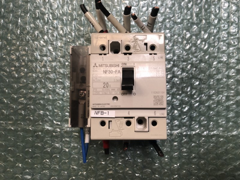 三菱/MITSUBISHI 制御盤用ノーヒューズ遮断器 NF30-FA