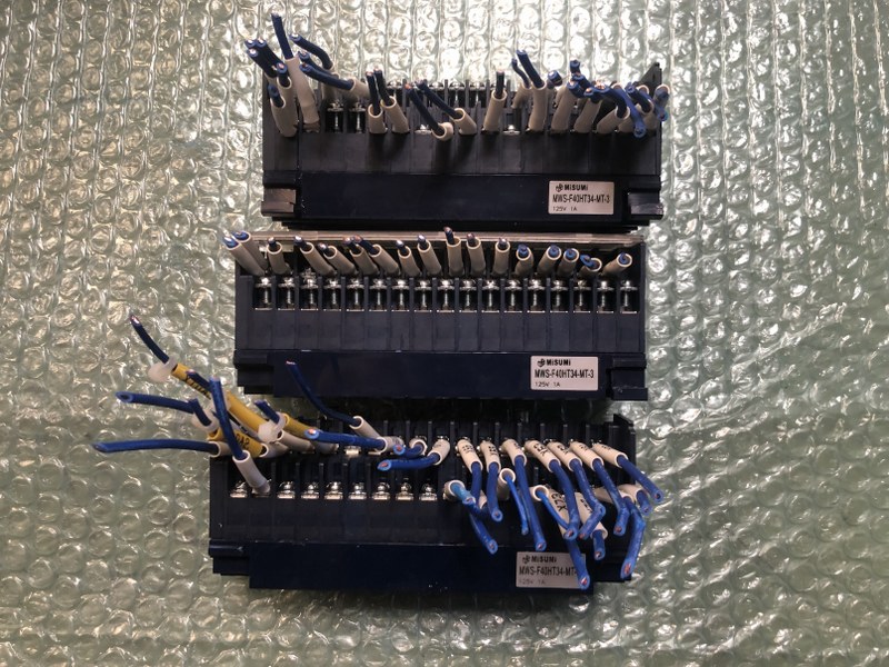 ミスミ/MISUMI PLCコネクタ端子台 MWS-F40HT34-MT-3(3個)