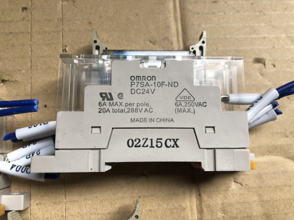 オムロン/OMRON セーフティリレーソケット P7SA-10F-ND:1セット5個