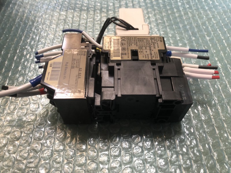 富士電機/FUJI ELECTRIC 補助継電器/電磁開閉器/標準形サーマルリレー 補助継電器SZ-ZM1/電磁開閉器SC-03/標準形サーマルリレーTR-0N