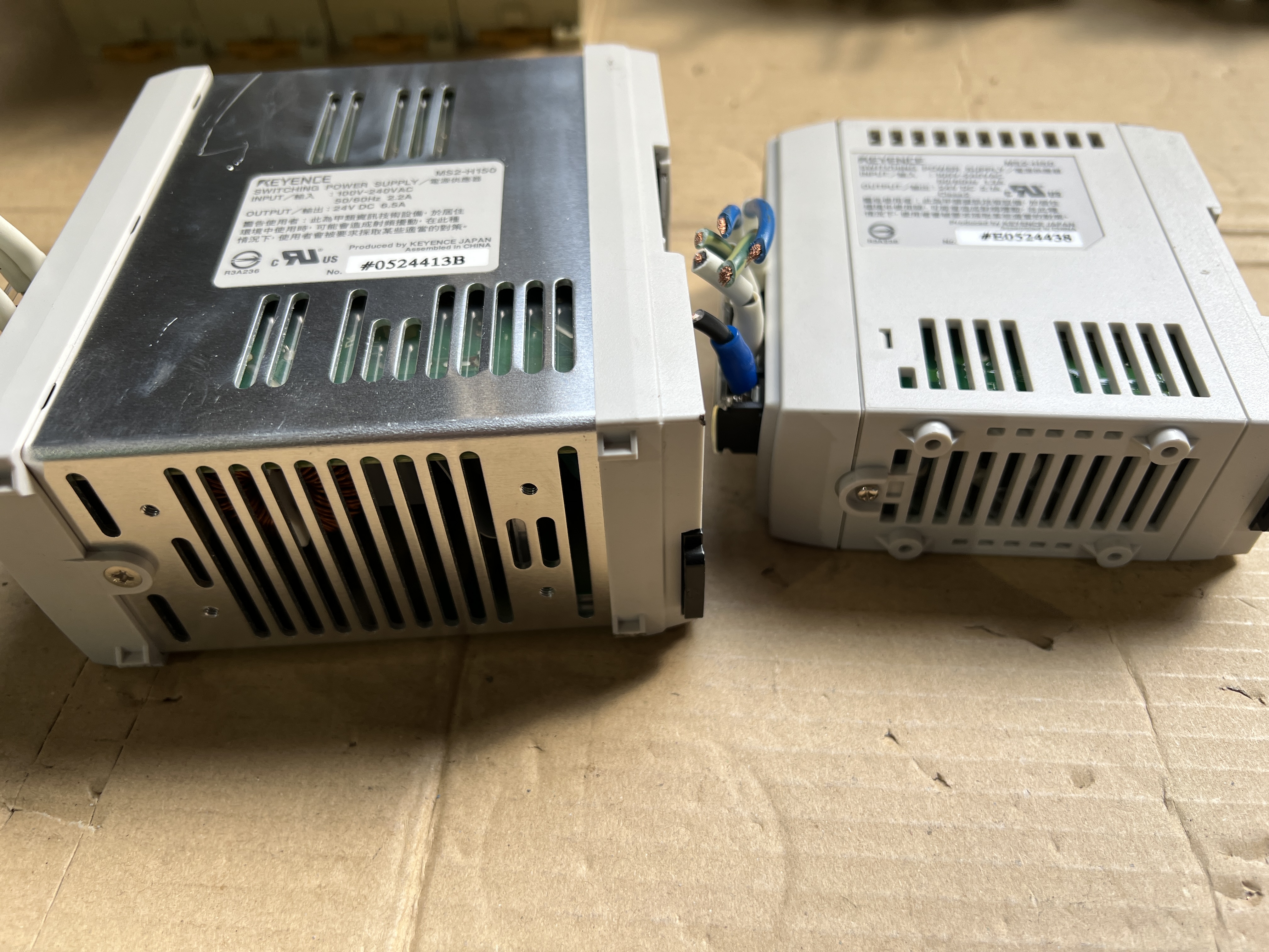 キーエンス/KEYENCE スイッチング電源2個 【スイッチング電源2個】MS2