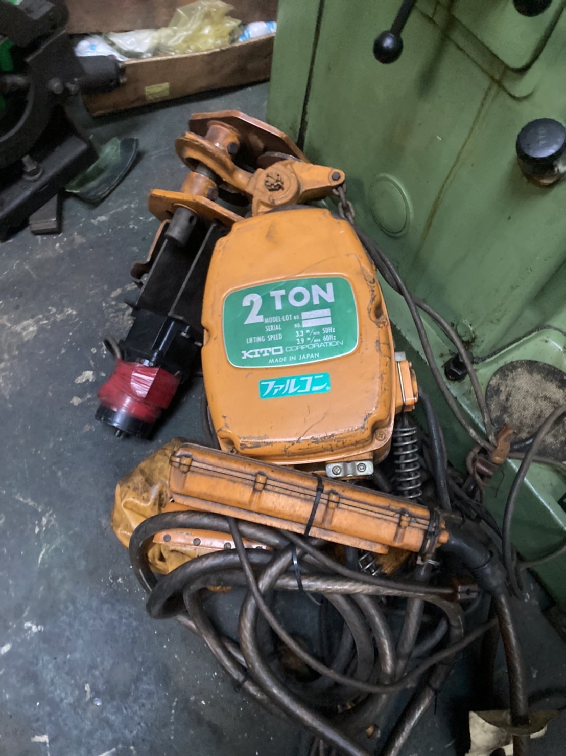 キトー 2Tチェーンブロック