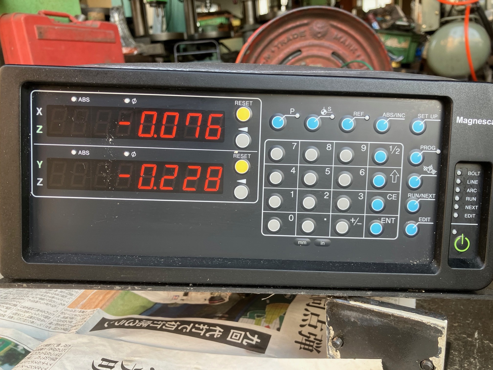 マグネスケール デジタルカウンター LH-71A-2 | マシンライフ