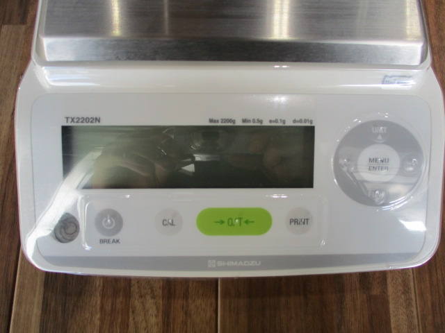 島津 デジタル秤 TX2202N