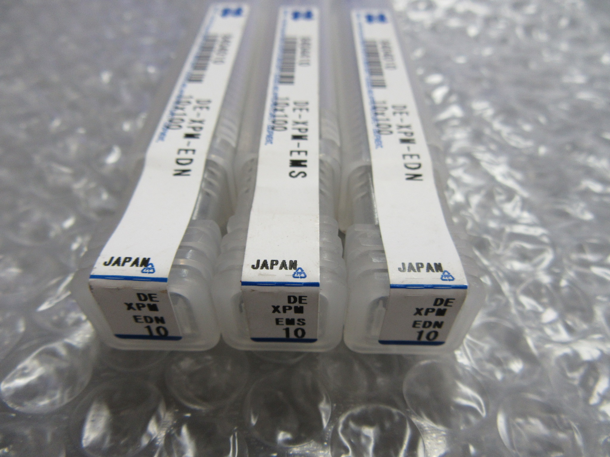 OSG オーエスジー ハイススクエアエンドミル3個 DE-XPM-EMS10x100