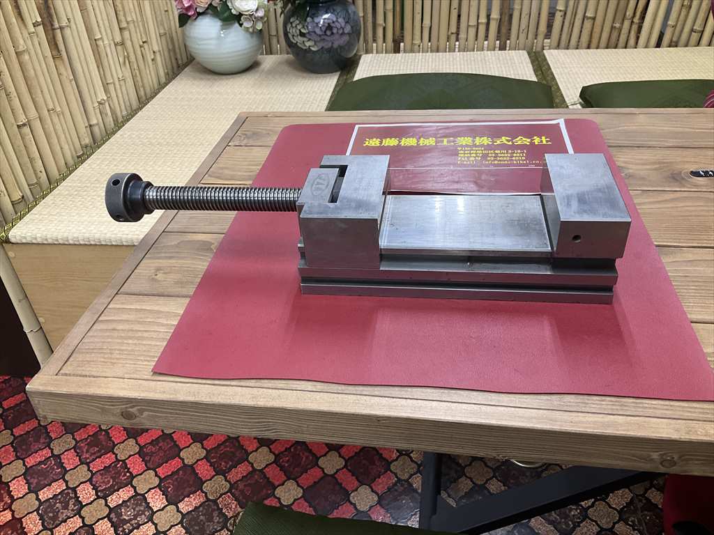 JAM JAM精密バイス 口巾120mm　開き150mm　高さ40mm