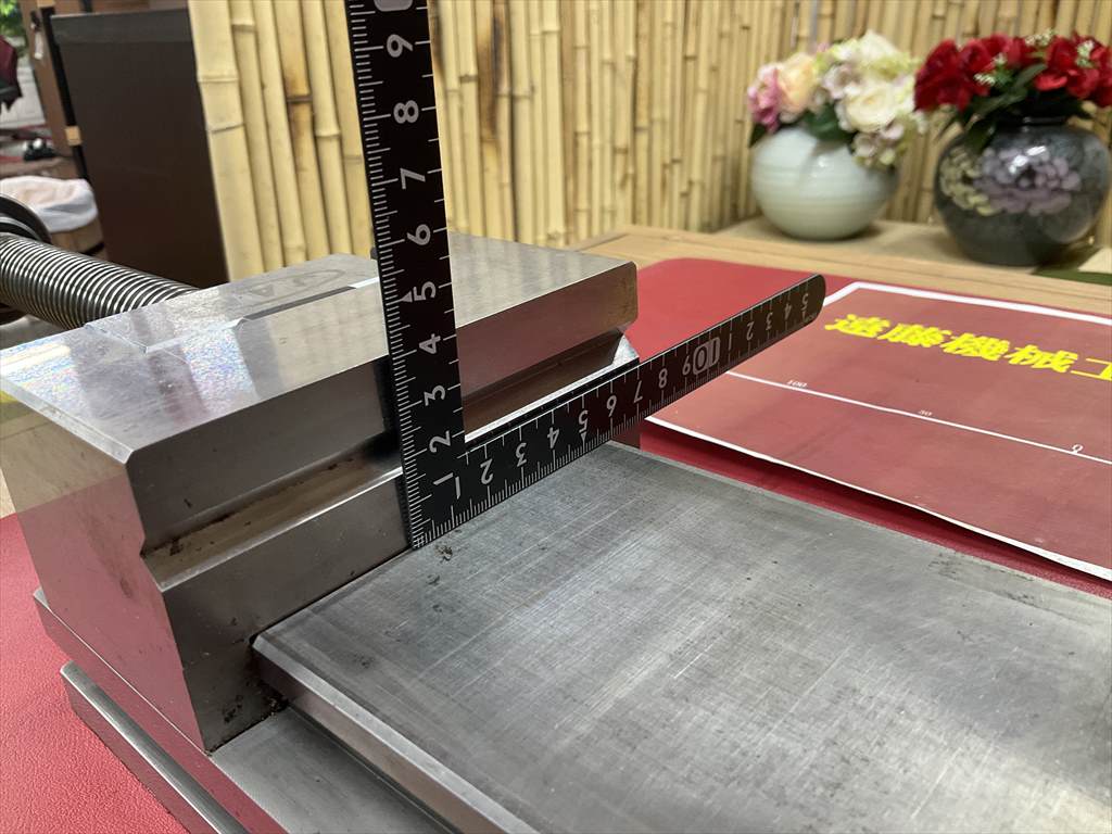 JAM JAM精密バイス 口巾120mm 開き150mm 高さ40mm