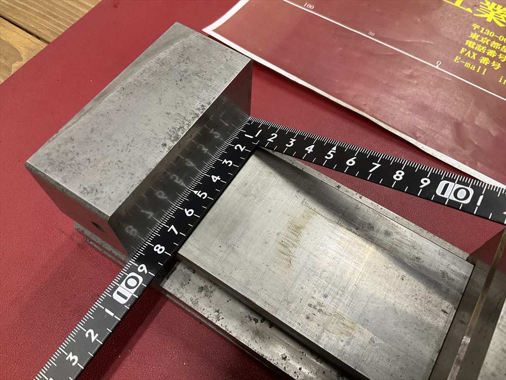 JAM 精密バイス 口巾90mm 開き120mm 高さ40mm