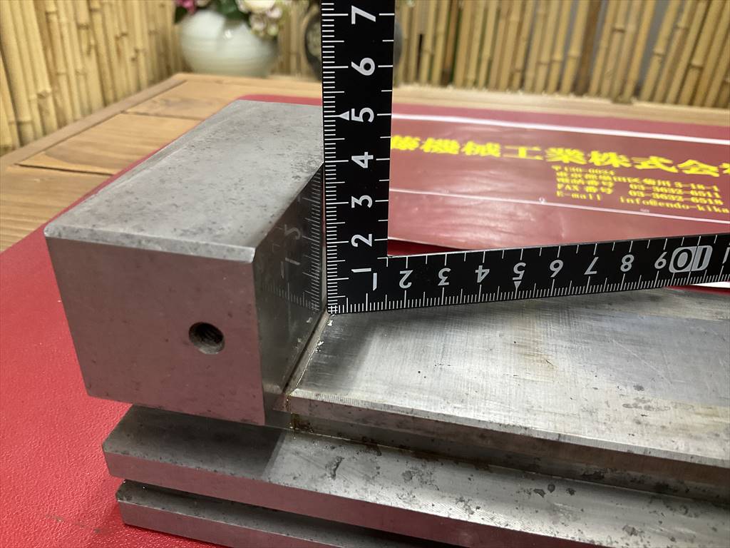 JAM 精密バイス 口巾90mm 開き120mm 高さ40mm