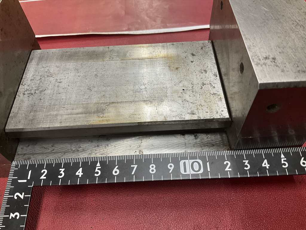 精密バイス 口巾90mm　開き123mm　高さ40mm