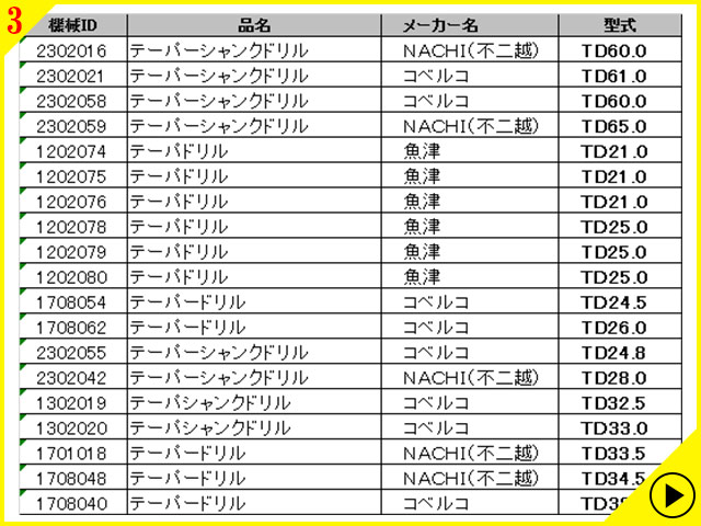 コベルコ テーパーシャンクドリル TD24.8