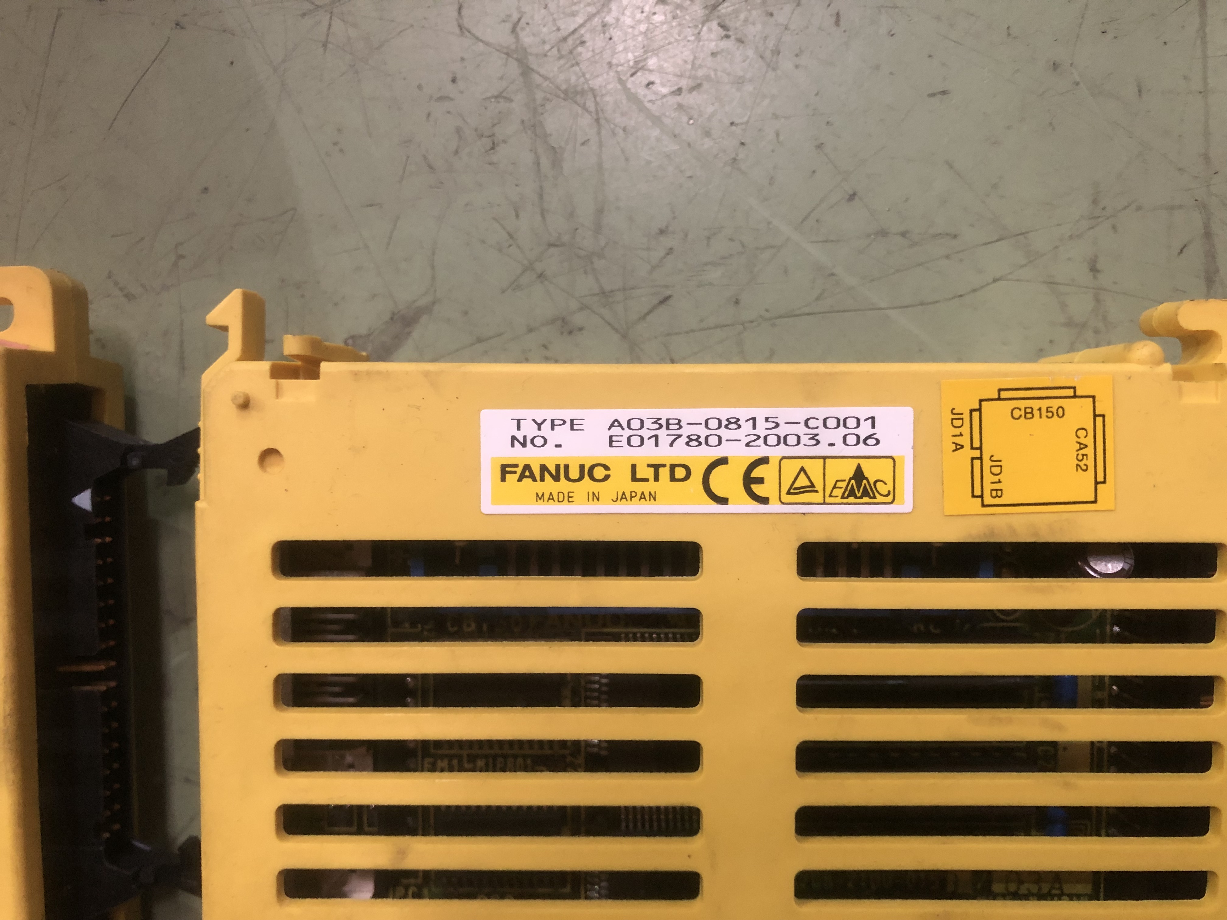 ファナック/FANUC I/Oモジュール2個 【I/Oモジュール2個】A03B-0815