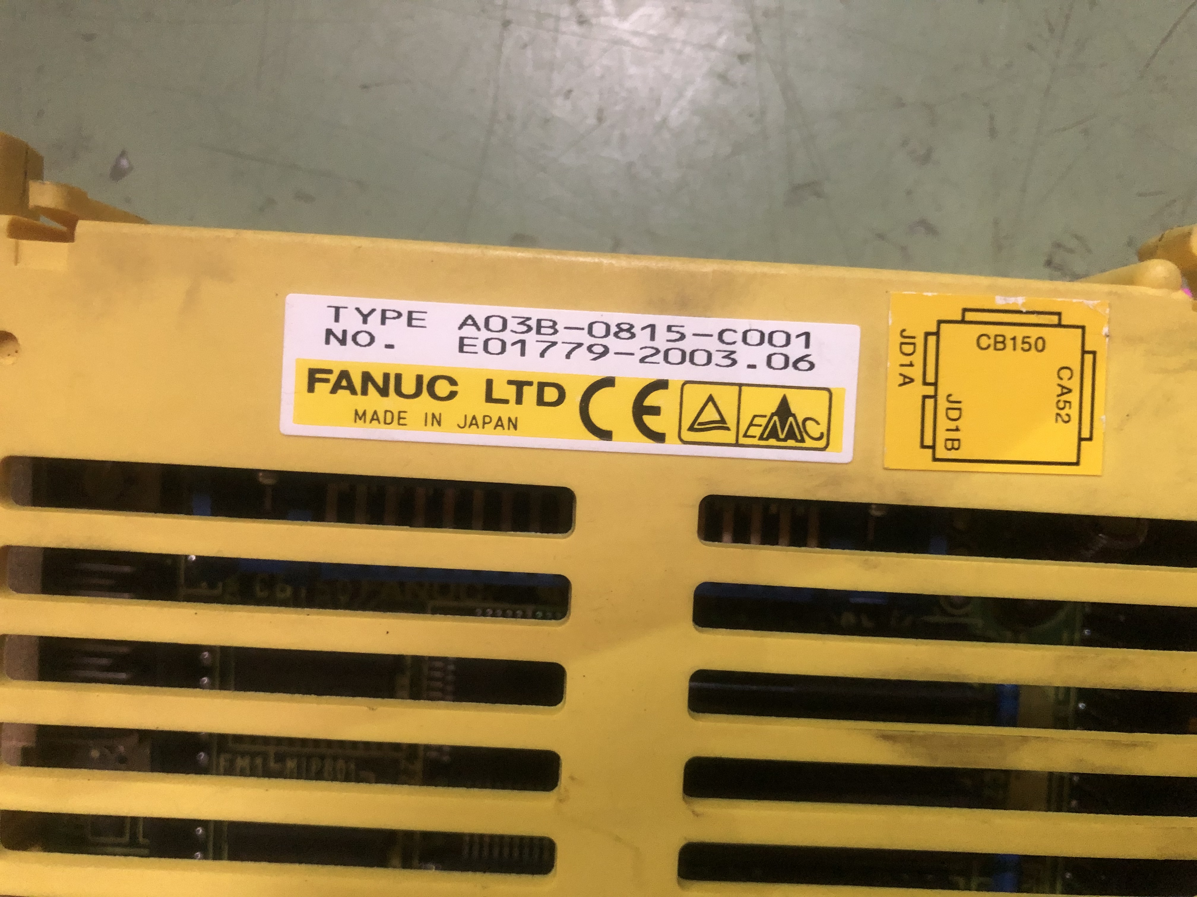 ファナック/FANUC I/Oモジュール2個 【I/Oモジュール2個】A03B-0815