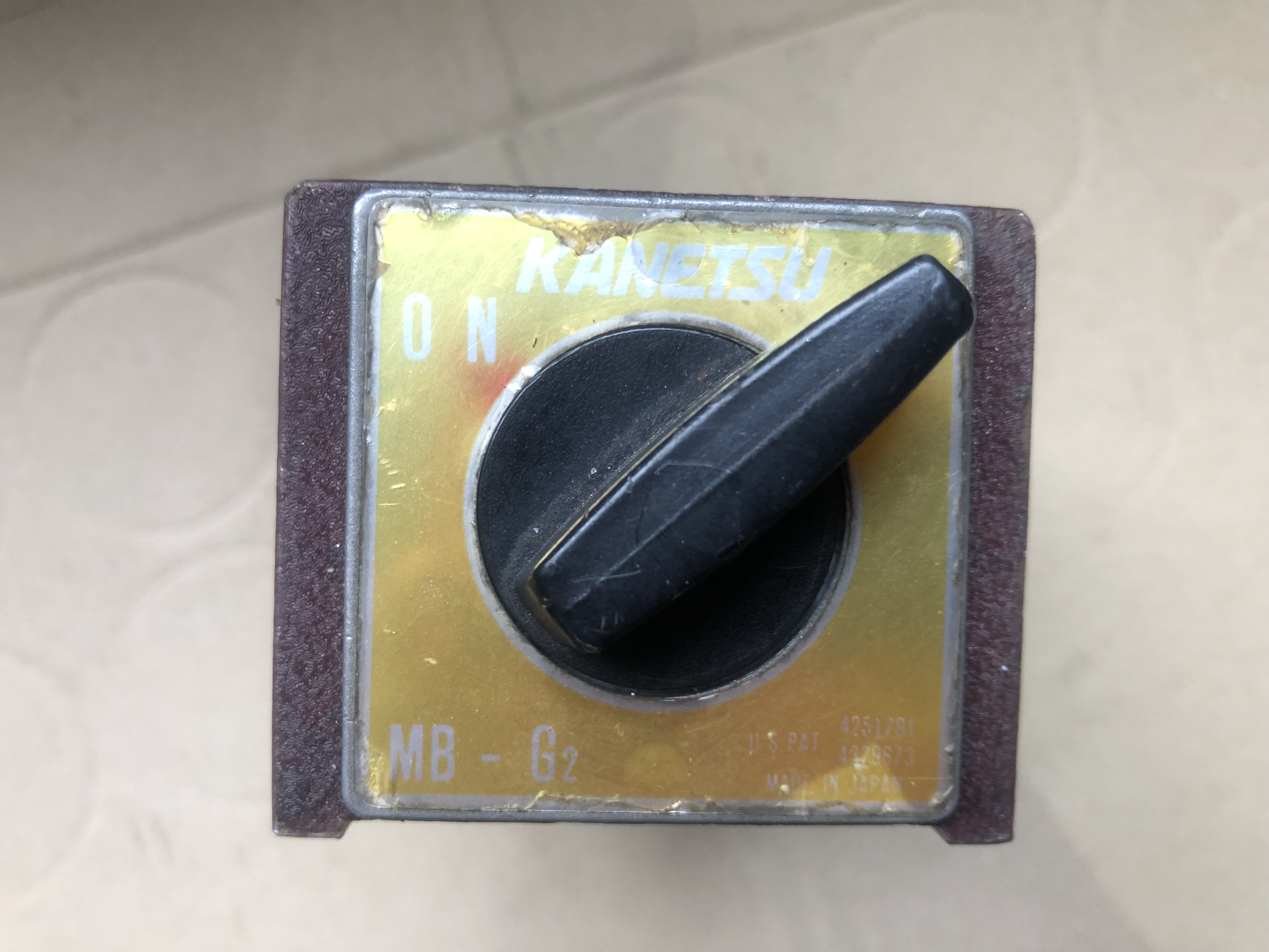 カネツ/KANETSU マグネットホルダ台 【マグネットホルダ台】MB-G2