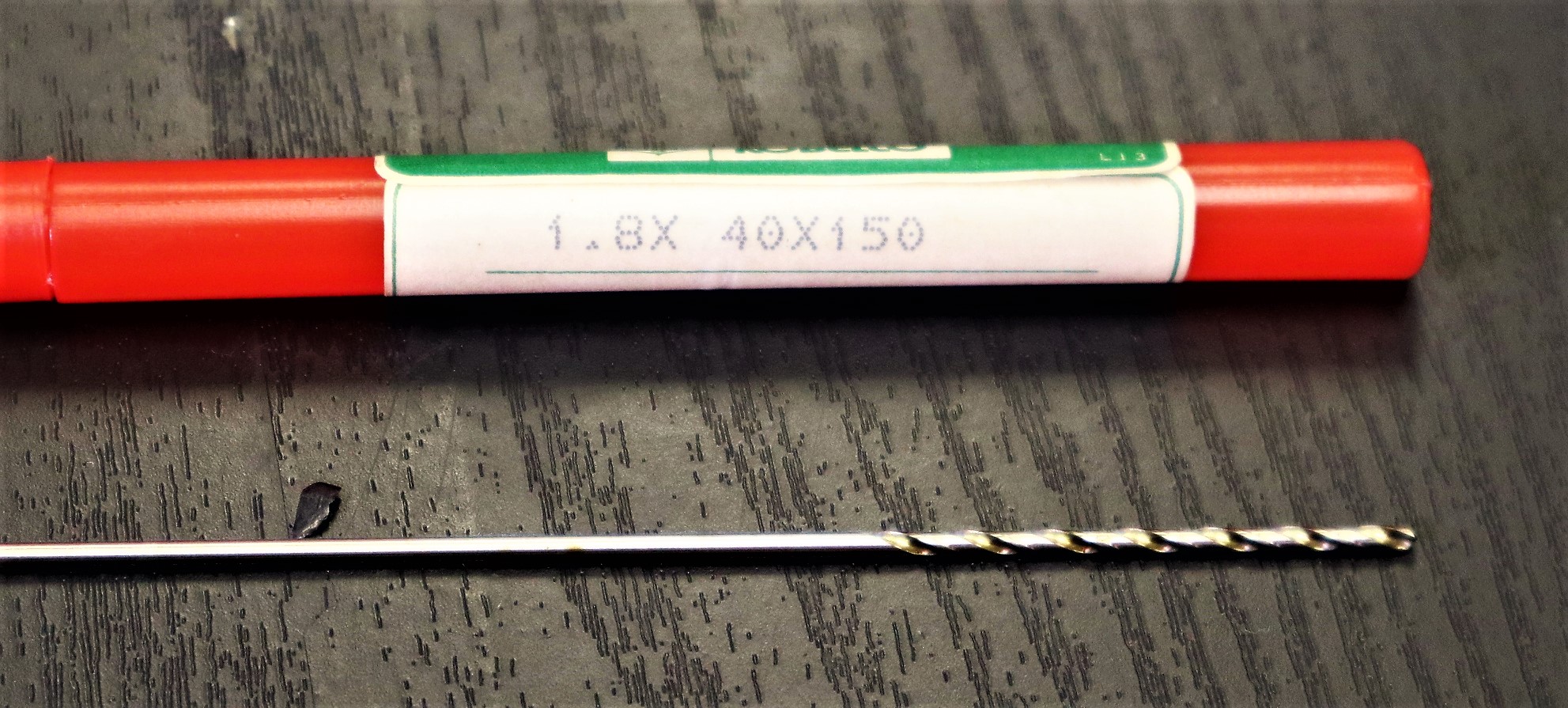 KOBELCO ツイストドリル 1.8×40×150　未使用