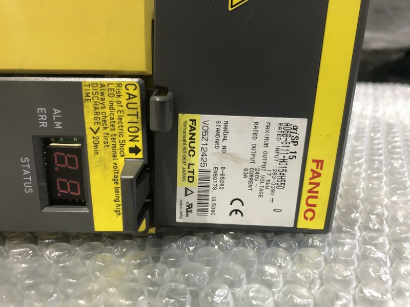 FANUC/ファナック サーボアンプ A06B-611-H015＃H550 | マシンライフ