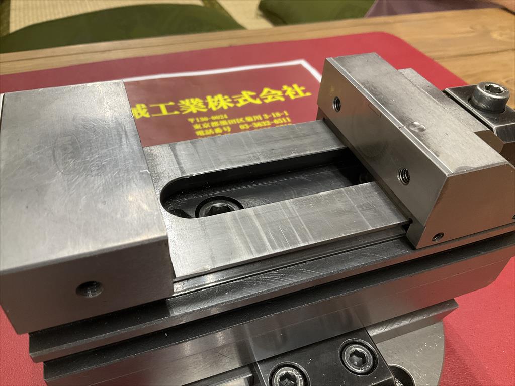 ナベヤ クサビロックツールメーカーバイス ETO-80TH　口金巾80×高さ26×開き85mm