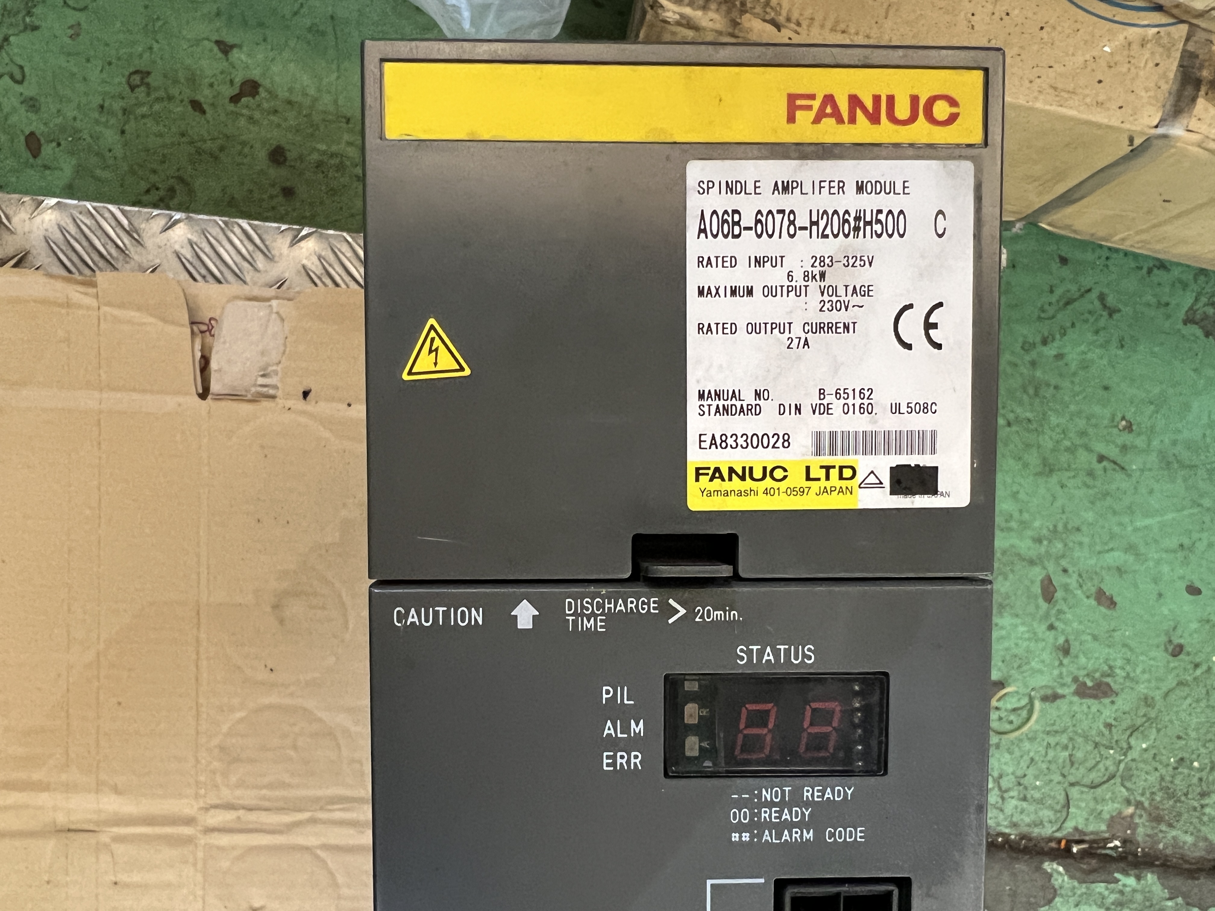 Fanuc A06B-6044-H021 スピンドルドライブ 動作保証 Fanuc A06B-6044-H021 スピンドルドライブ 動作保証 Fanuc A06B-6044