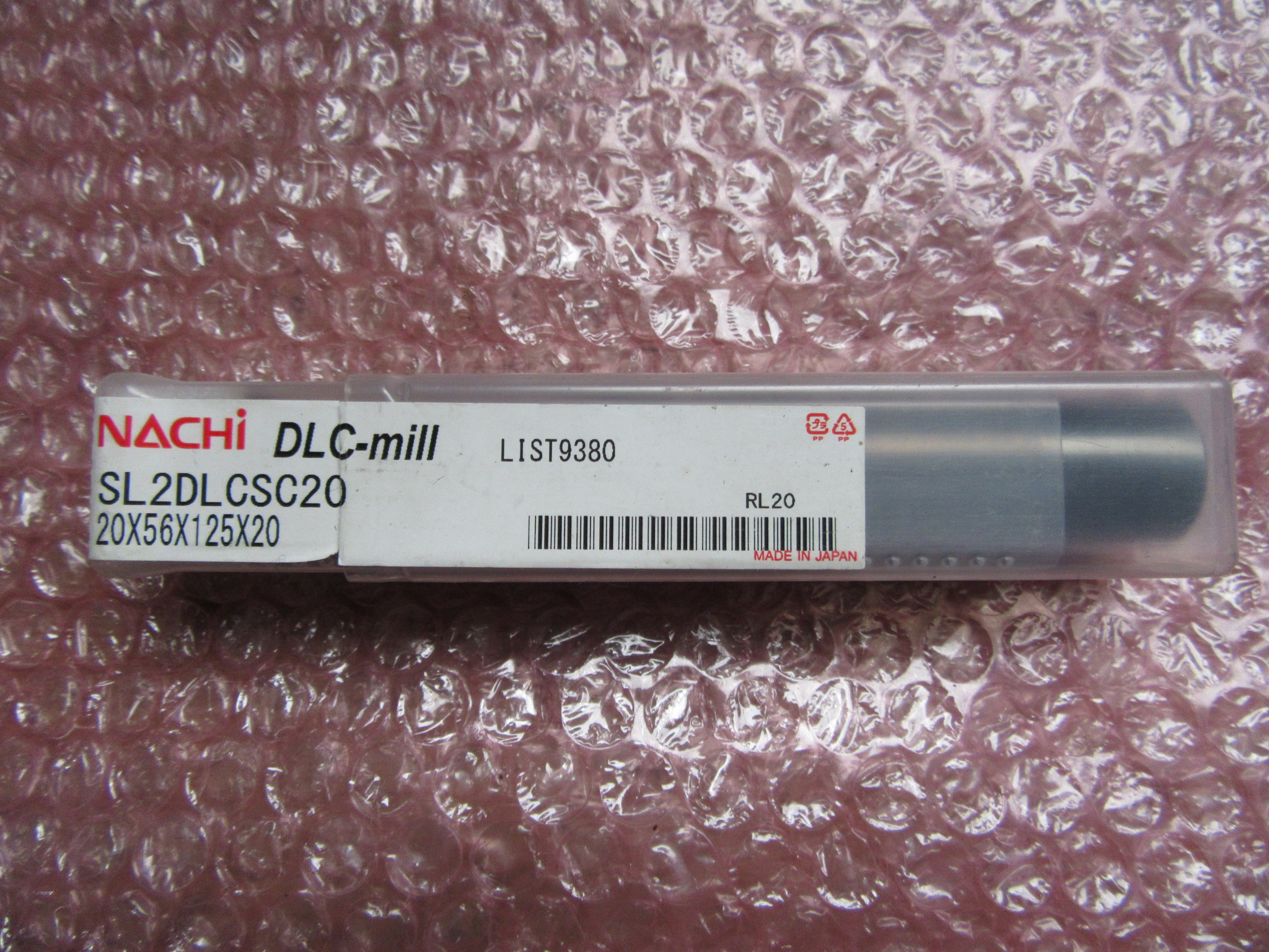 NACHI(不二越) 超硬エンドミル SL2DLCSC20(20x56x125x20)