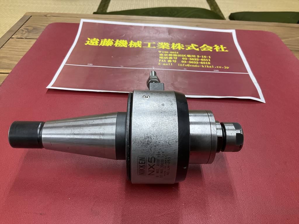 日研,NIKKEN, HIGH　SPINDLE T40U-NX5-117　SK-10