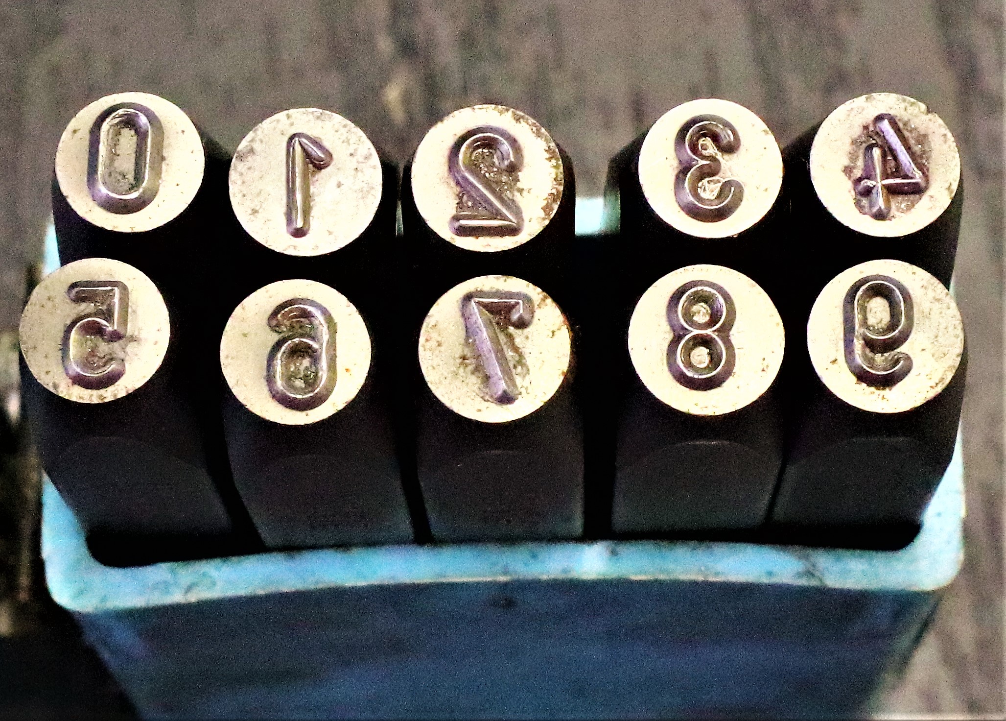 STEMPA 刻印セット 0-9　4mm