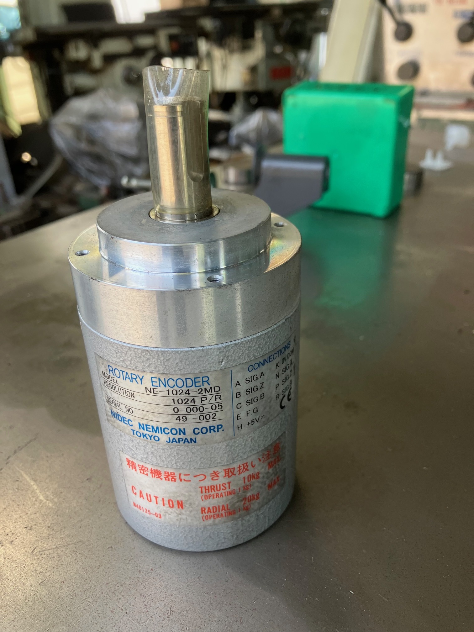 ニデック ロータリーエンコーダー NE-1024-2MD
