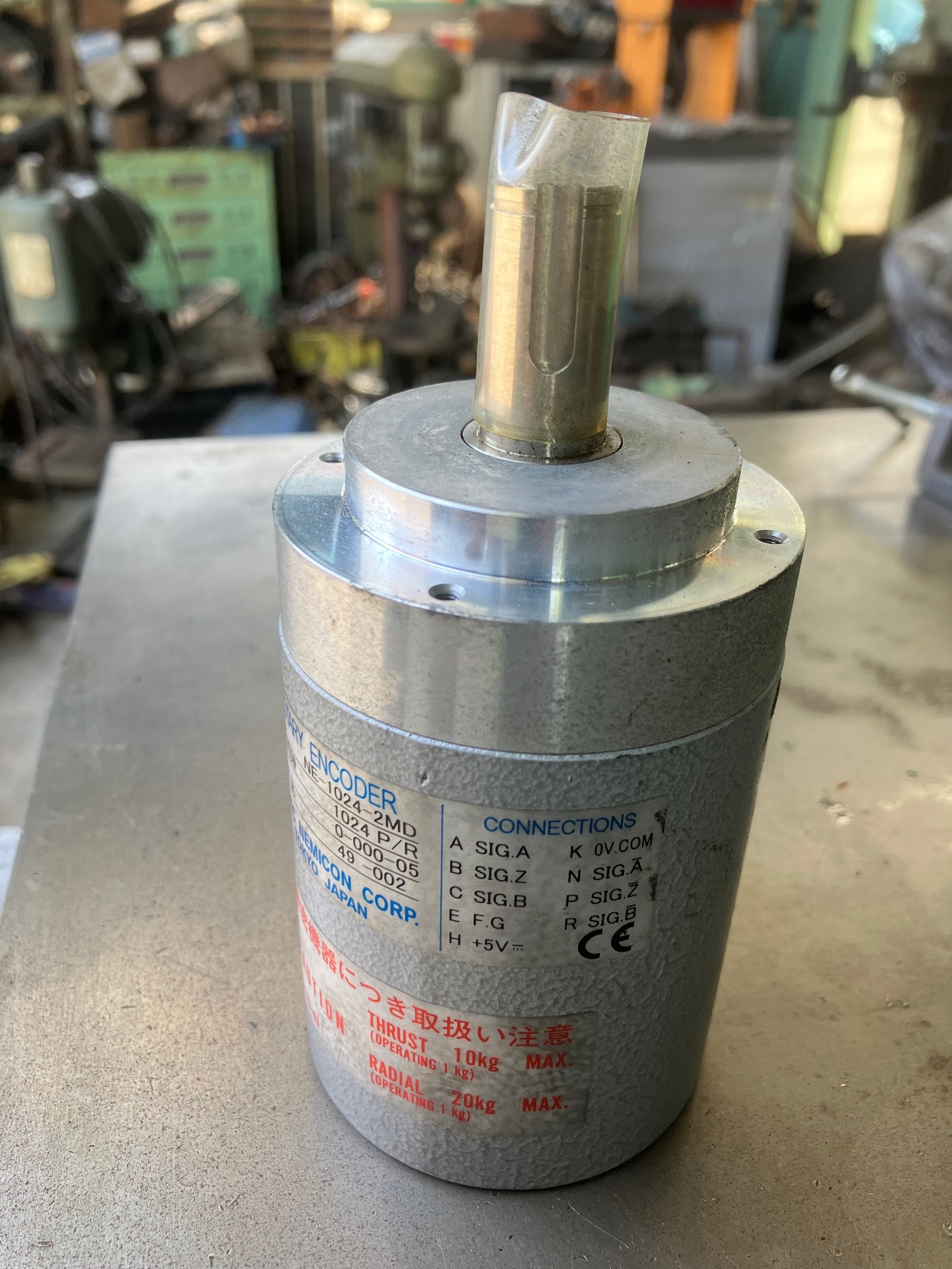 ニデック ロータリーエンコーダー NE-1024-2MD