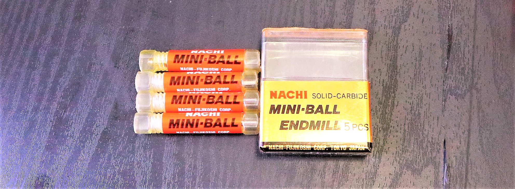 NACHI エンドミル 0.25R　OZ　4個　未使用