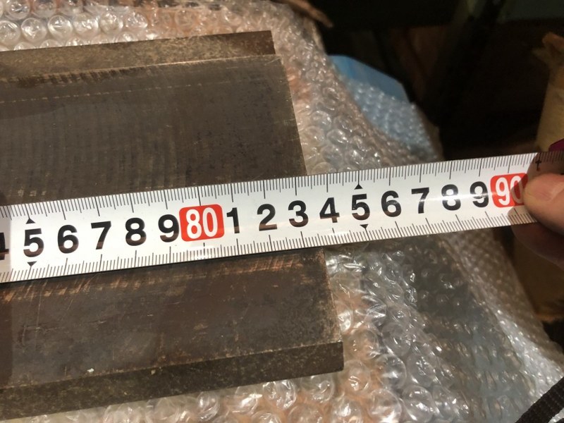ベンダー金型(パンチ) Tタイプ直剣パンチ L835mm
