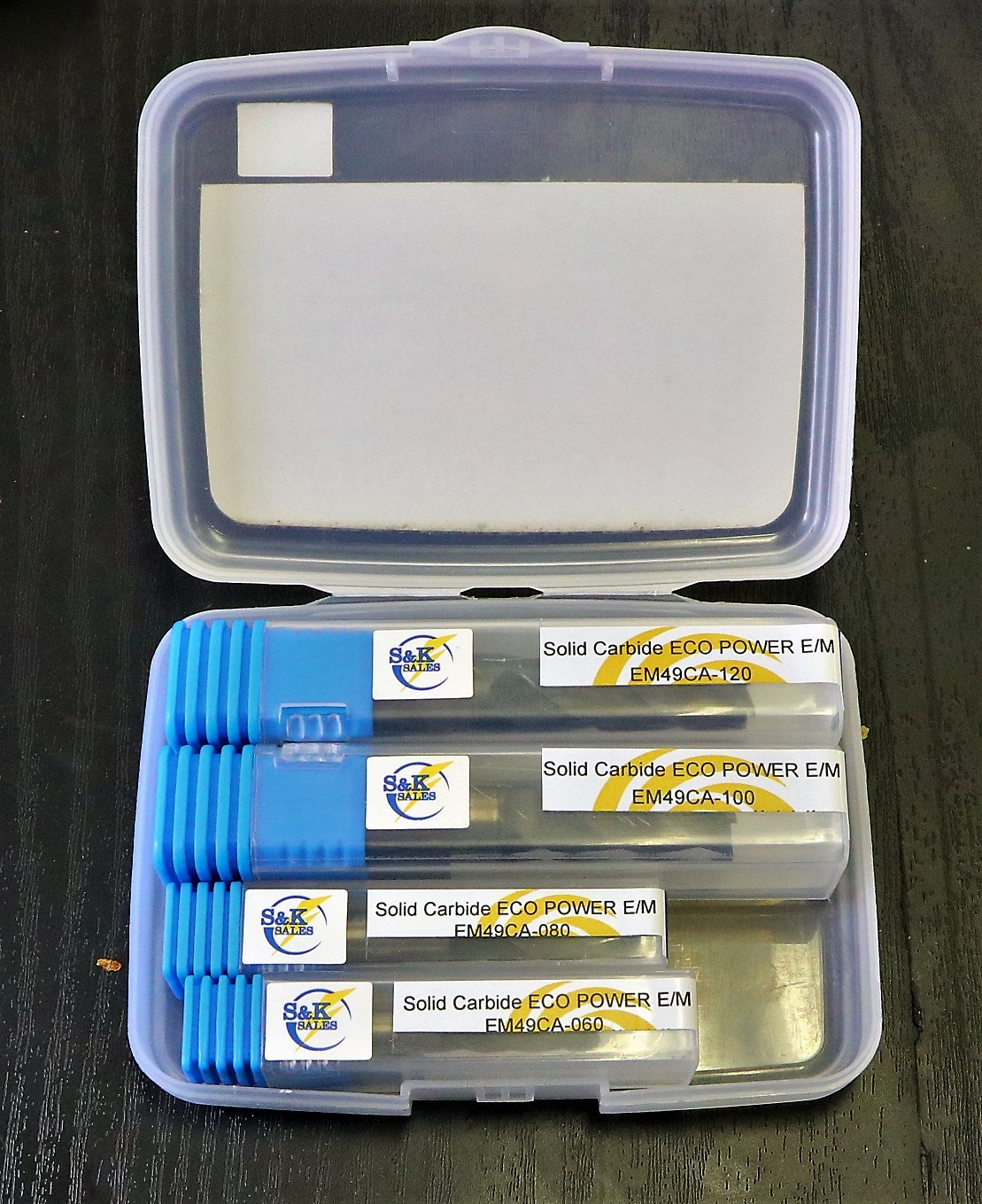 S&K エンドミル 6.8.10.12　4個　未使用