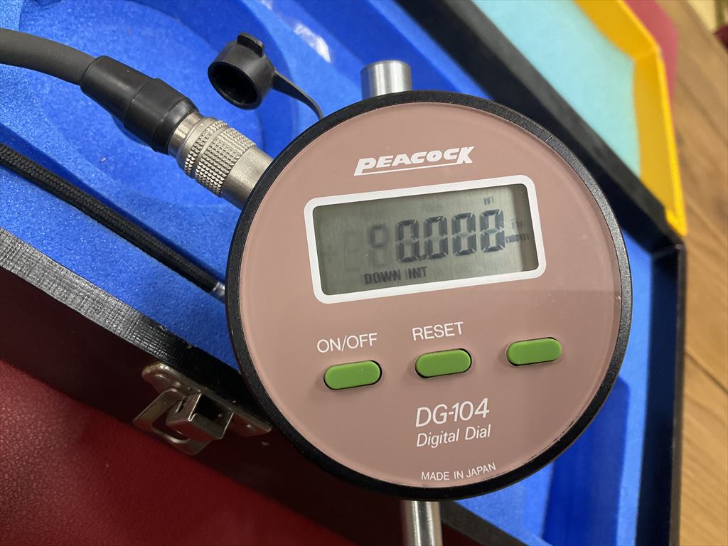 PEACOCK DIGITAL DIAL GAUGE DG-104 100V 1μm~10mm