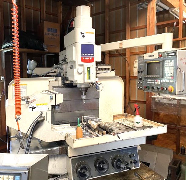 OKUMAHOWA NC立フライス FMR-40