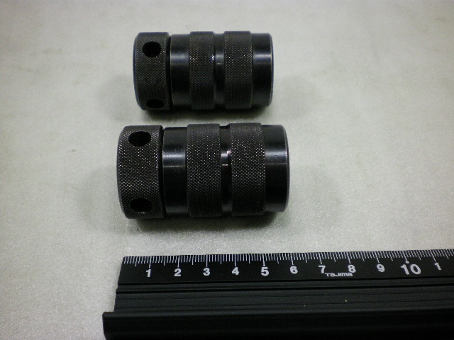 不明 スクリュージャッキ 2個セット 胴径35mm 全高60~85mm