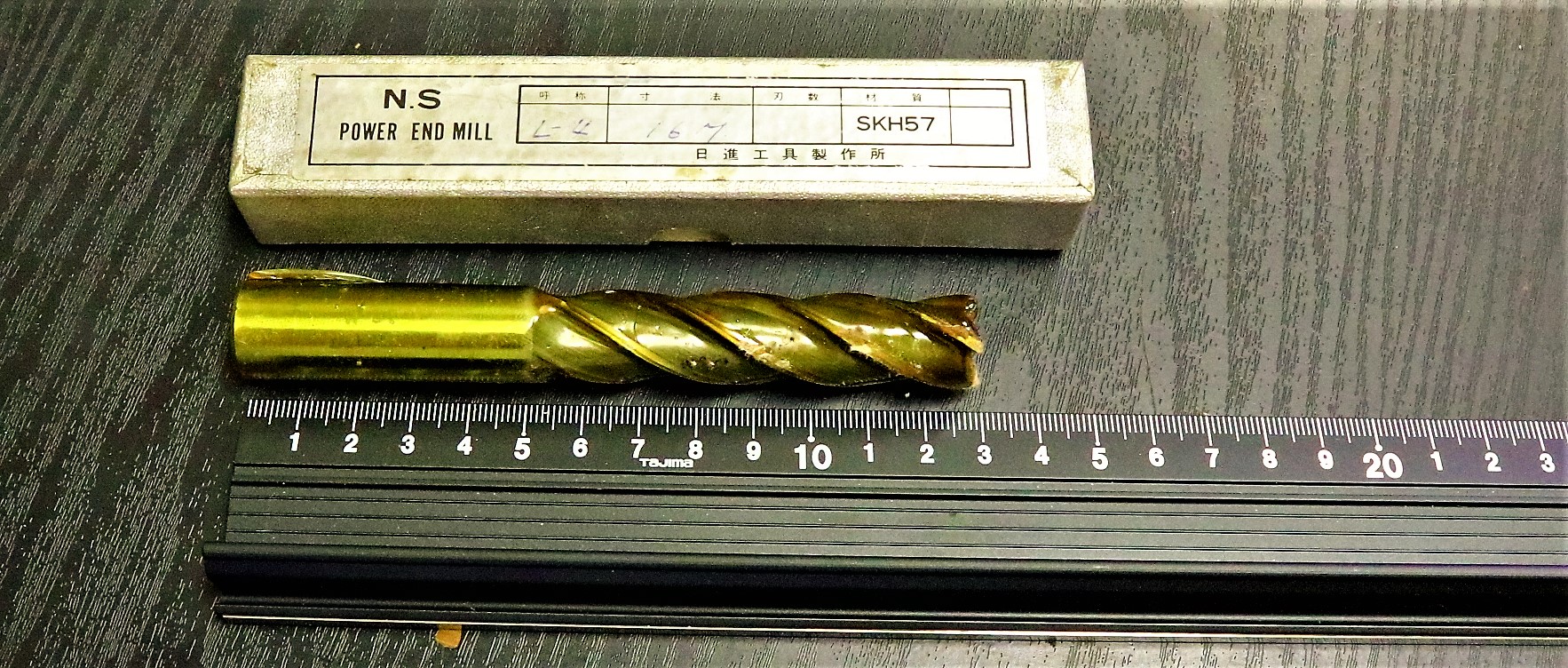 日進工具製作所 エンドミル 16M　4枚刃　未使用