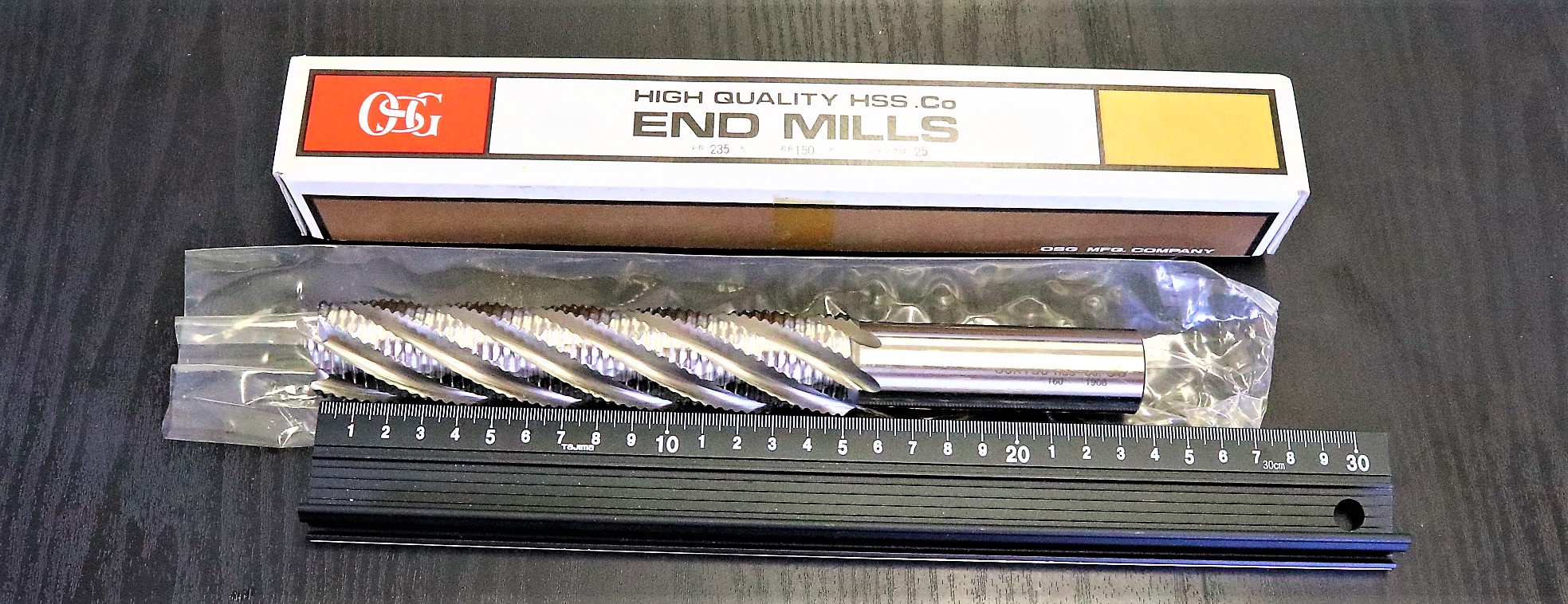 OSG エンドミル 25×150×235　未使用