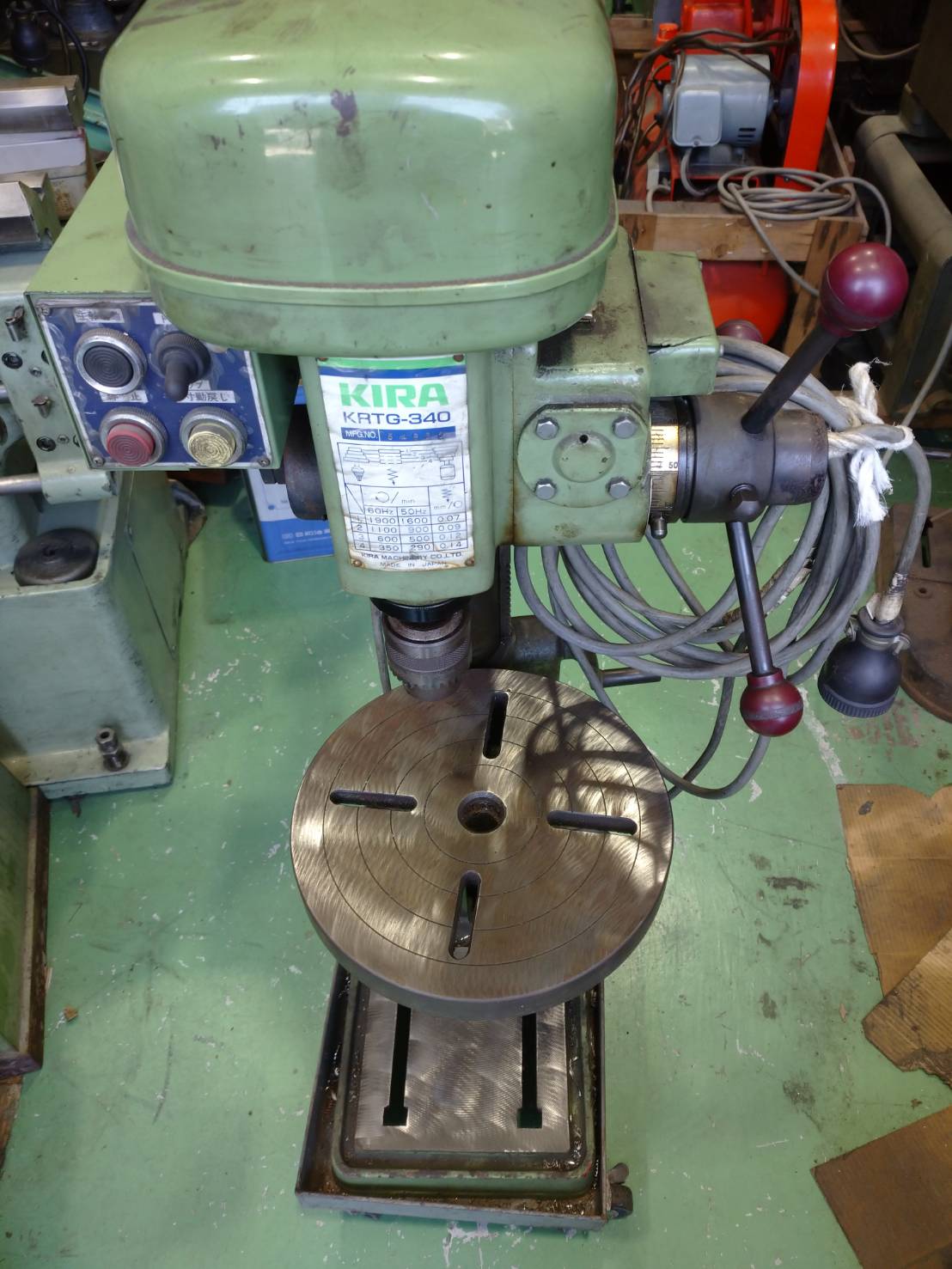 KIRA タッピングボール盤 KRTG-340