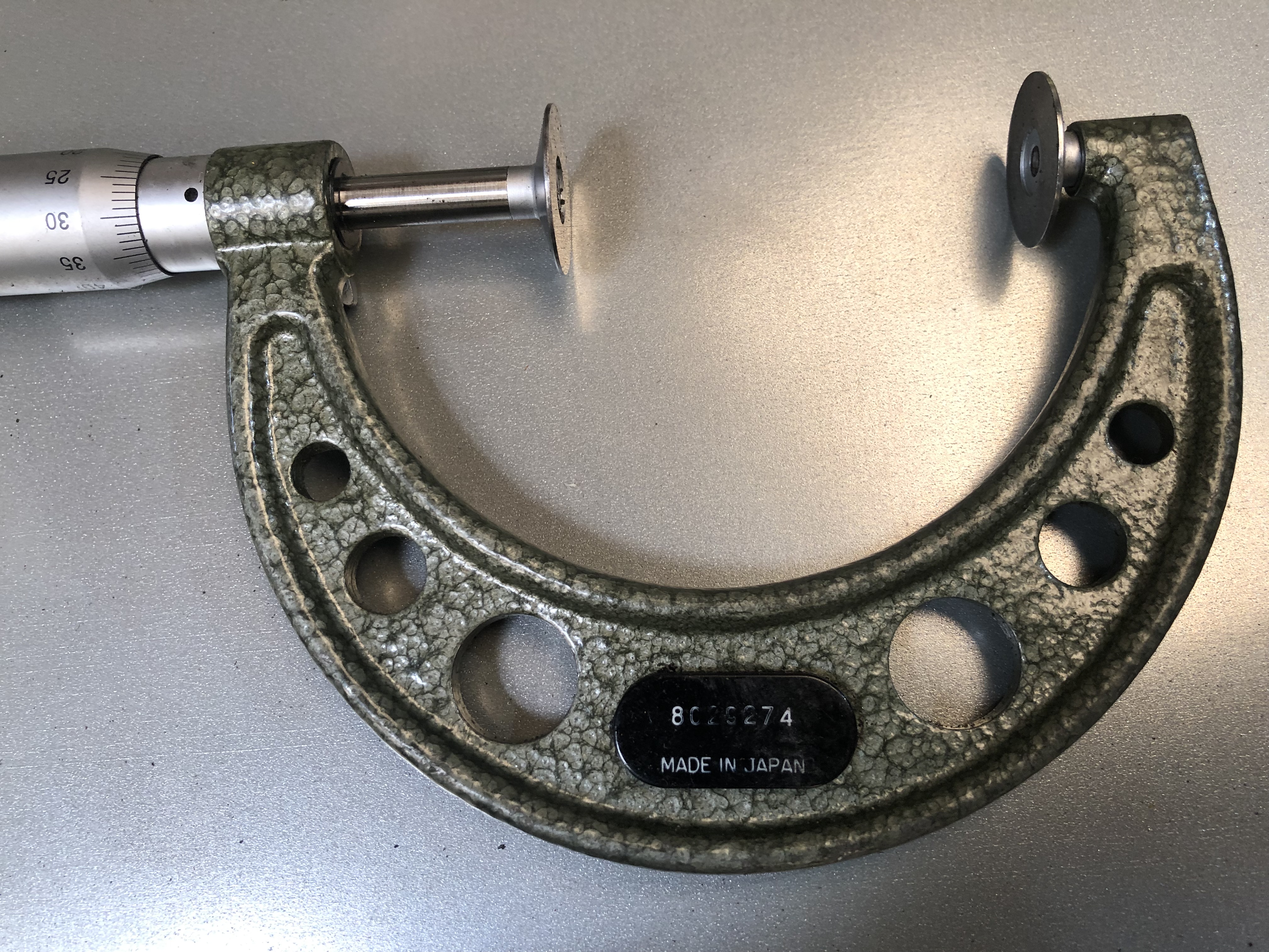 ミツトヨ/Mitutoyo 外側マイクロメーター 測定範囲:50-75mm(0.01mm)