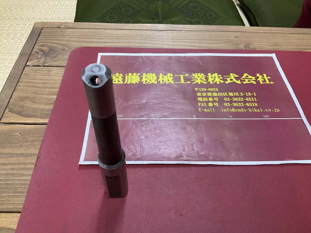 ボーリングバー シャンク径25mm　突出径18mm　全長170mm　丸バイト径6mm