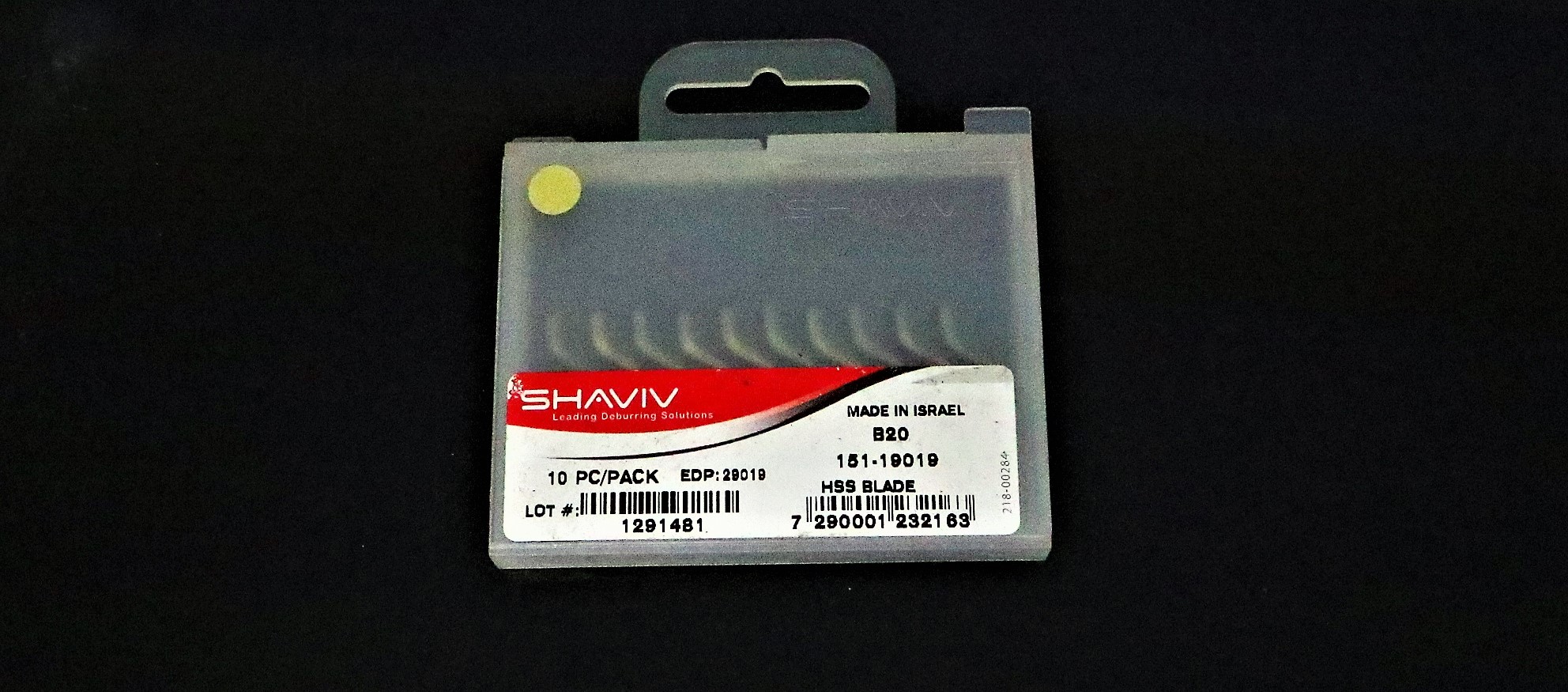 SHAVIV 面取りブレード B20 151-19019 10個　未使用
