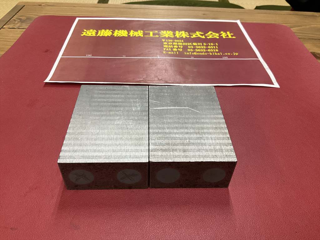 チャックブロック 100mm×69mm×36mm　2個/1セット