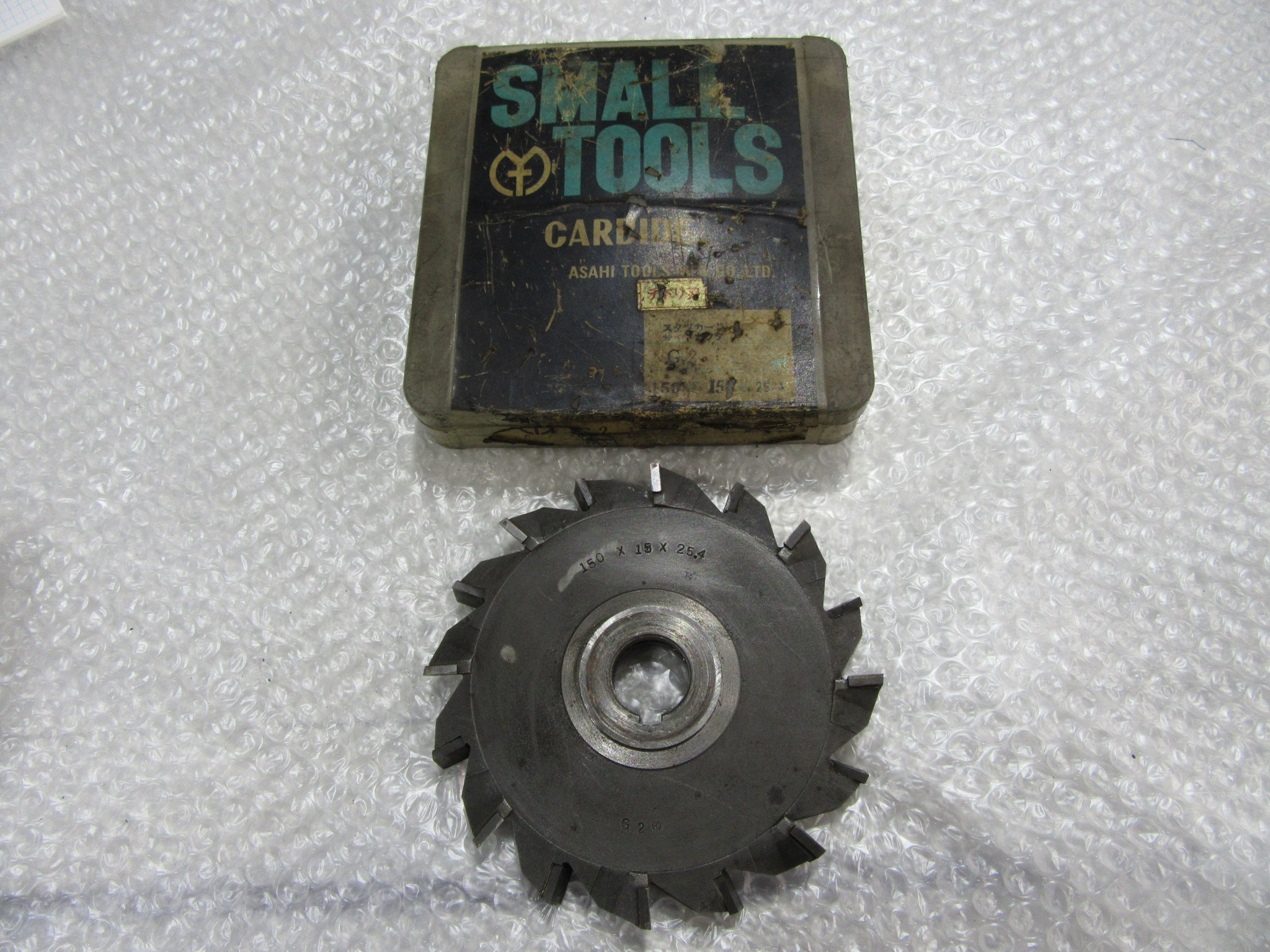 ASAHI TOOL/アサヒ インボリュート歯車カッター 150x15x25.4