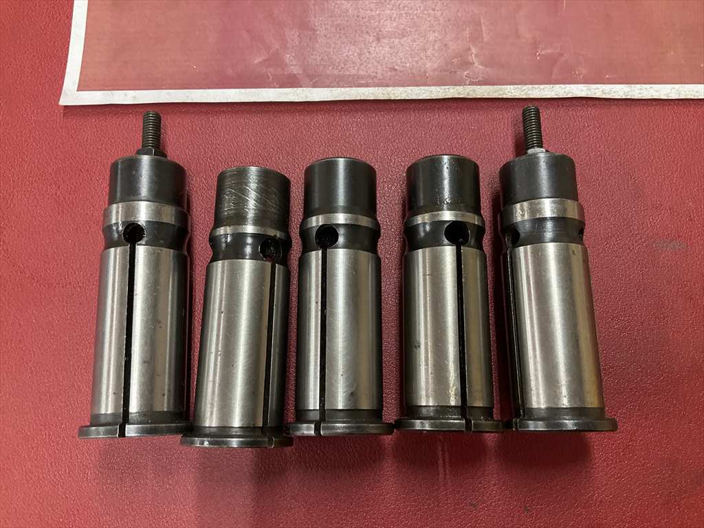 日研,NIKKEN ストレートコレット シャンク径22mm　計5個