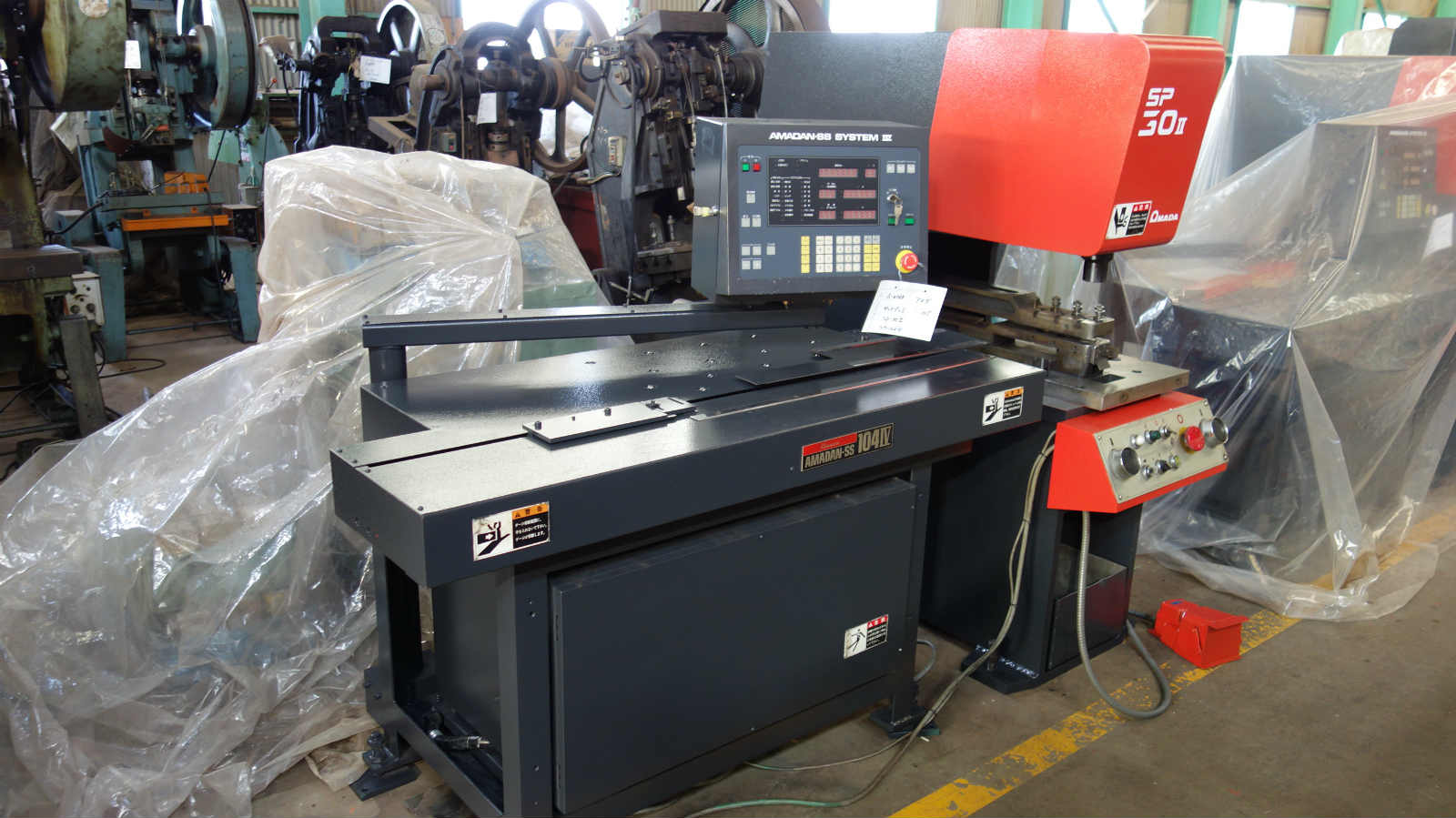 アマダ 30Tセットプレス SP-30II SS104IV