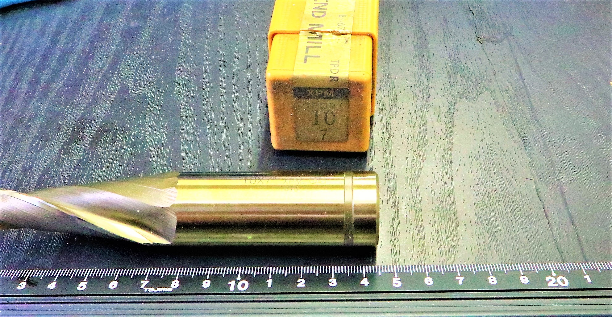 OSG エンドミル XPM-TPDR 10×7°　未使用