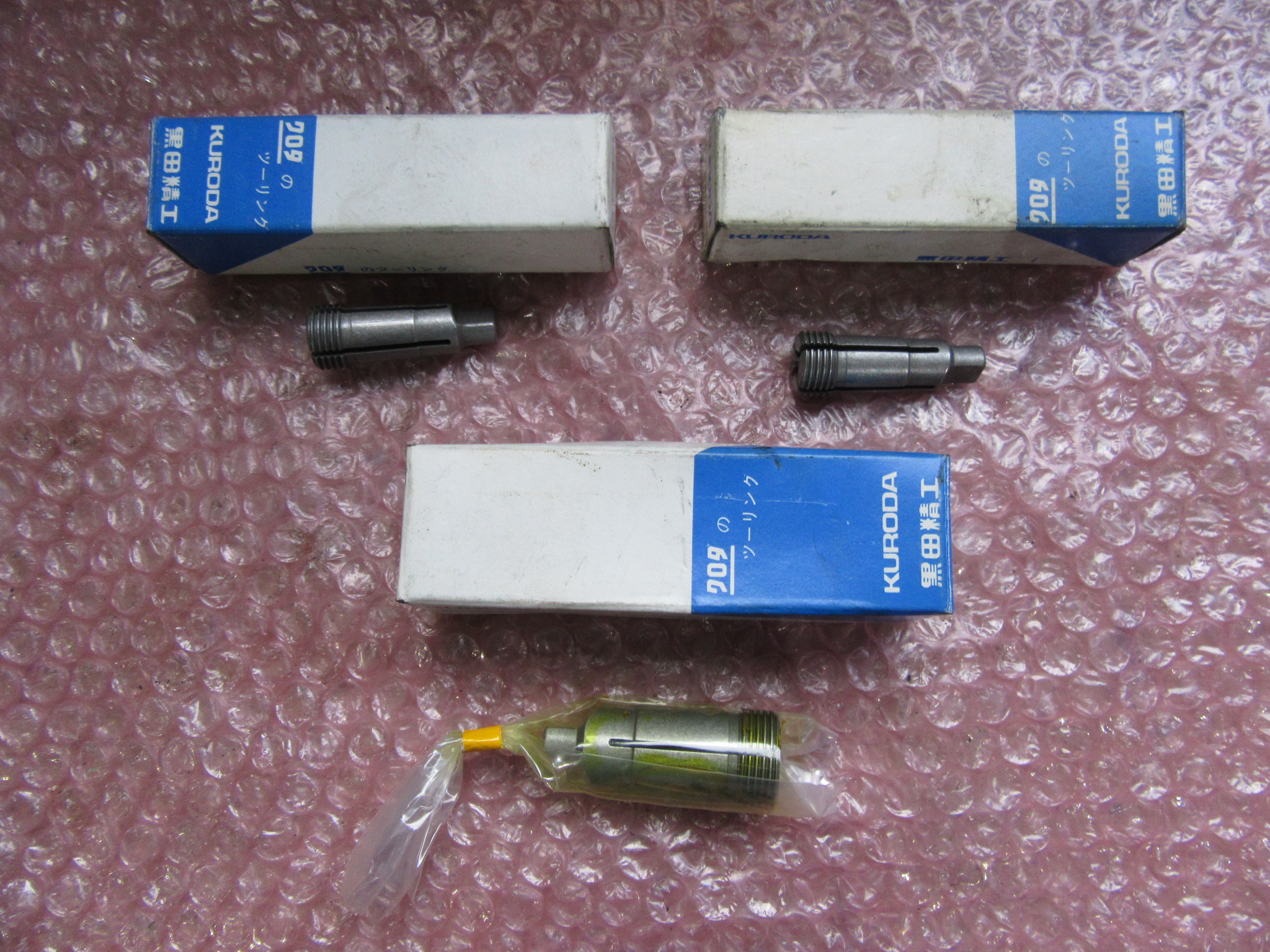 黒田精工/KURODA タップコレット3個 不明