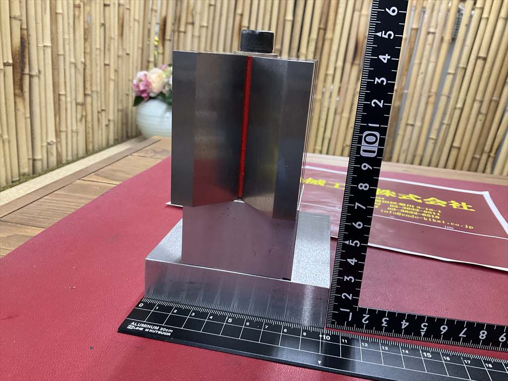 Vブロック 60×70×60mm　治具ベース付105×100×27mm